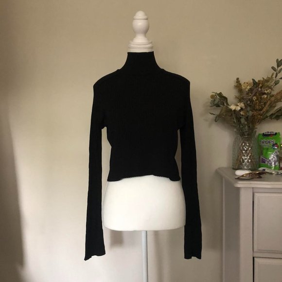 Zara black turtleneck sweater - Picture 1 of 4